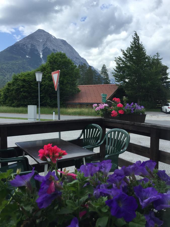 Pension Ostbach Leutasch Buitenkant foto