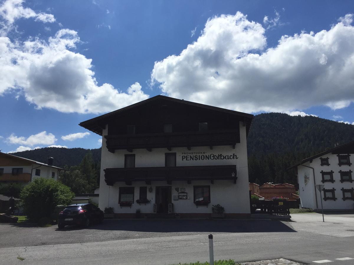 Pension Ostbach Leutasch Buitenkant foto