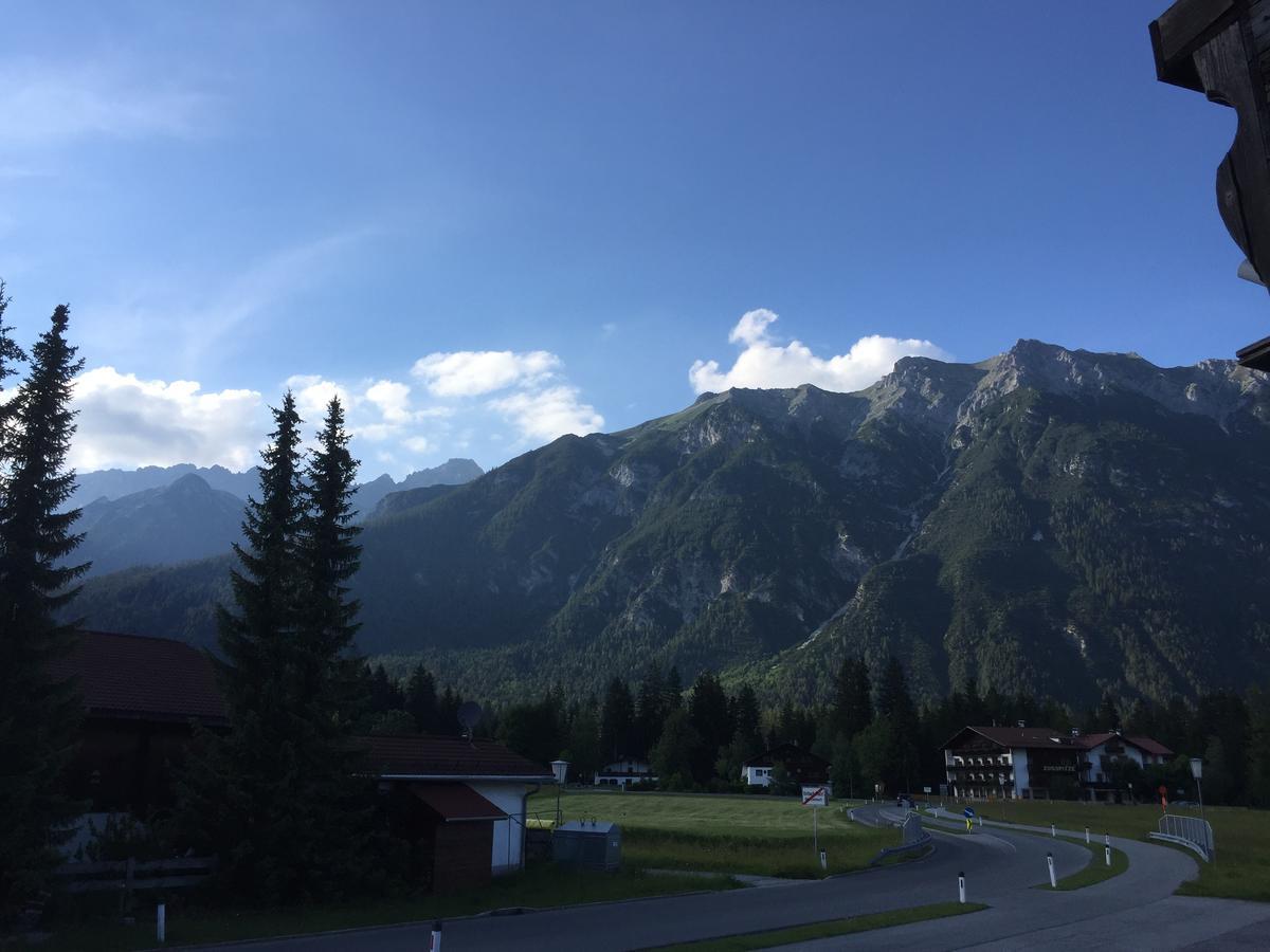 Pension Ostbach Leutasch Buitenkant foto
