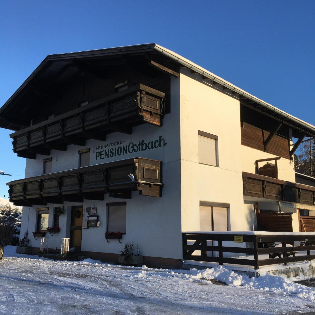 Pension Ostbach Leutasch Buitenkant foto