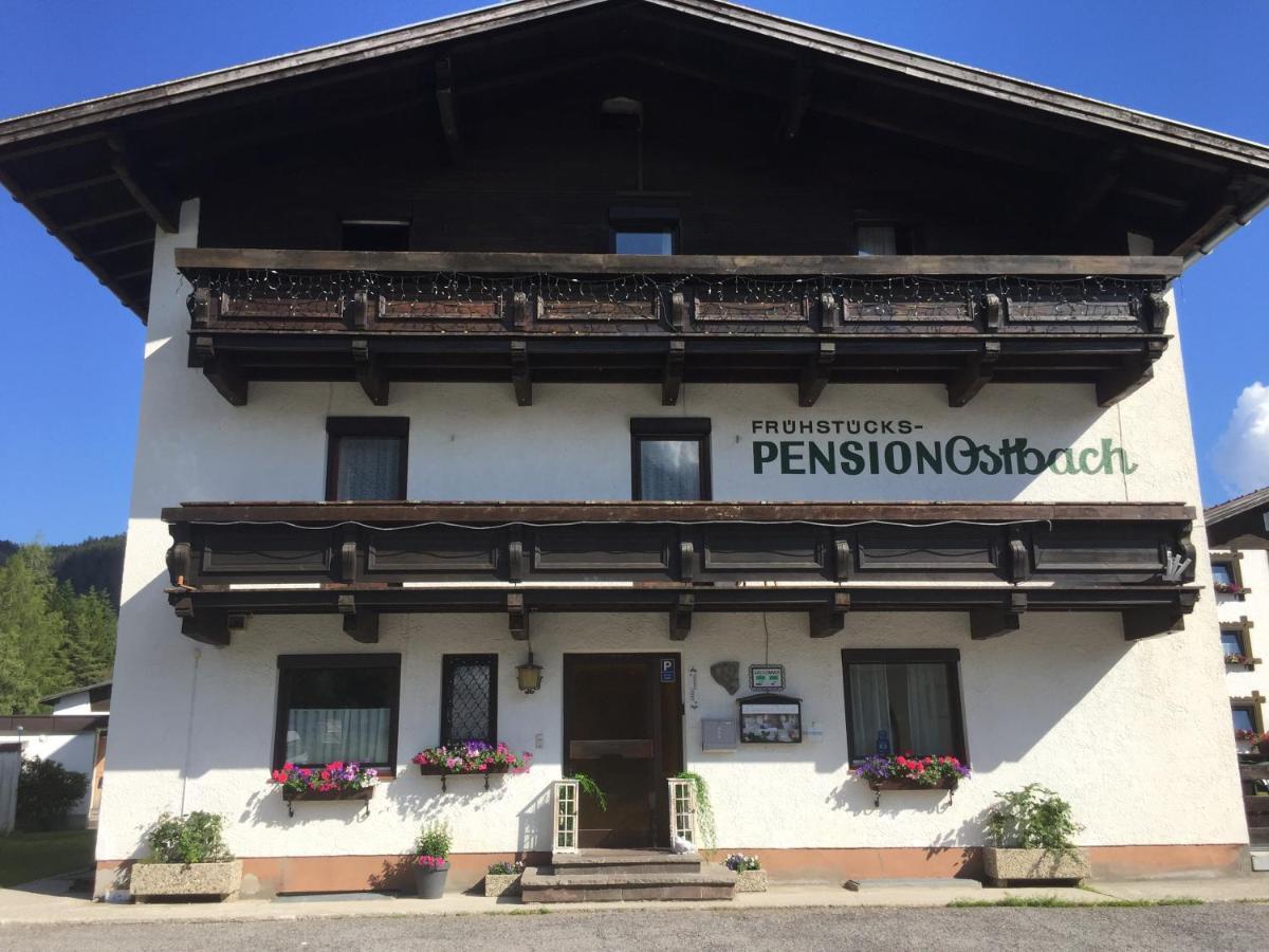Pension Ostbach Leutasch Buitenkant foto